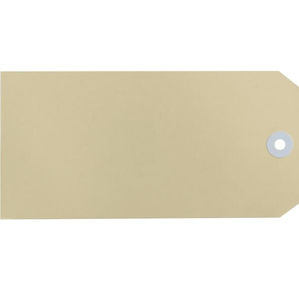 Esselte Shipping Tags No.2 40x82mm Buff Box 1000
