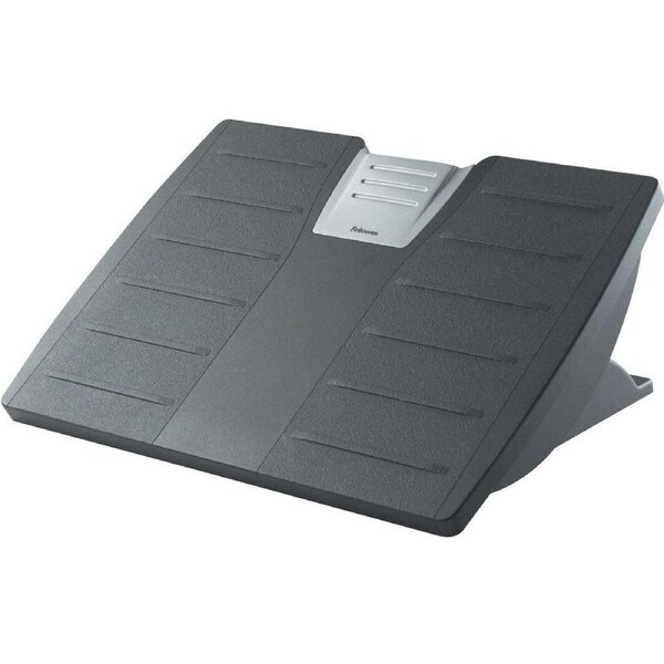 Fellowes Adjustable Foot Rest Premium Office Computer Black