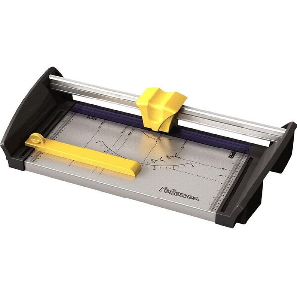 Fellowes Atom Rotary Trimmer 30 Sheet A4 Black/Silver