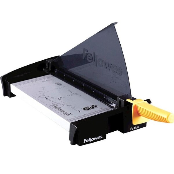 Fellowes Fusion Rotary Guillotine 10 Sheet A4 Black/Silver