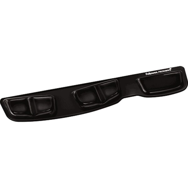 Fellowes Keyboard Palm Support Gel Wrist Rest Black