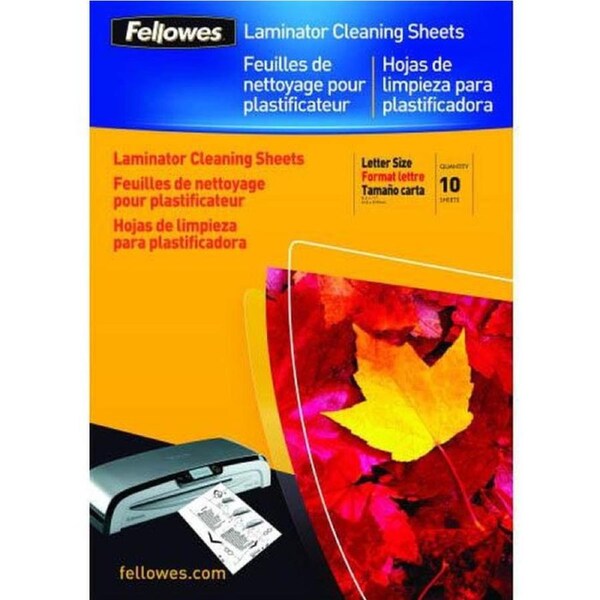 Fellowes Lamination Cleaning Carrier A4 Pack 10