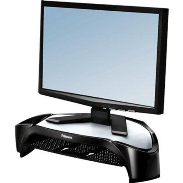 Fellowes Smart Suites Monitor Riser Plus 101.6×477.8×328.6mm Plastic Black