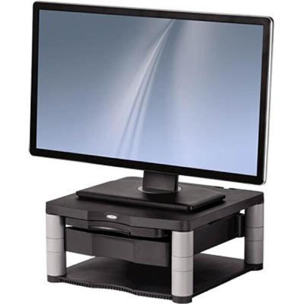 Fellowes Premium Monitor Riser Plus Graphite
