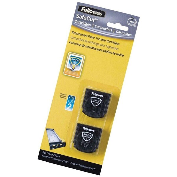 Fellowes Safecut Rotary Trimmer Blade Kit Straight Pack 2