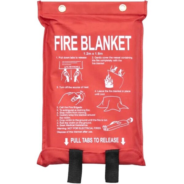 Fire Blanket 1.2x1.8m Large Compliant AS/NZS 3504:1995