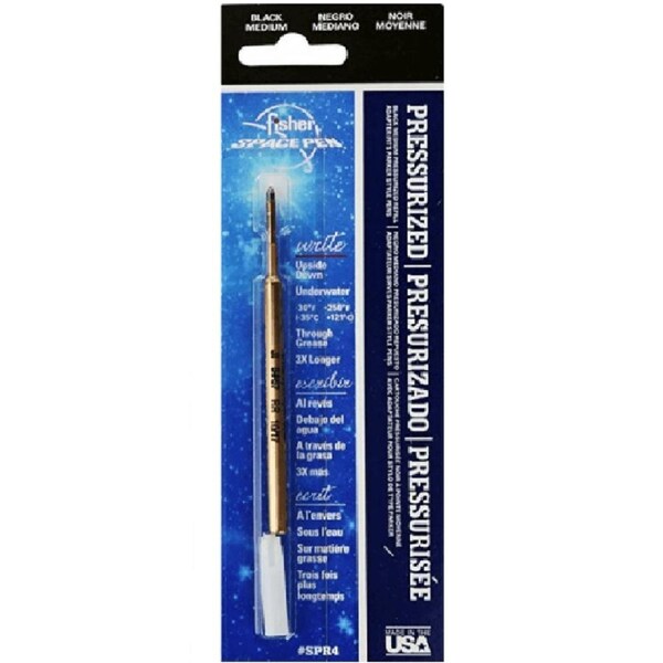 Fisher Space Pen Refill Ballpoint Medium Nib Black