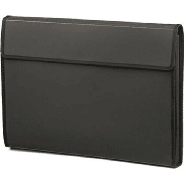 Foldermate Blackdot Expanding File 5 Removable Pockets A3 Black