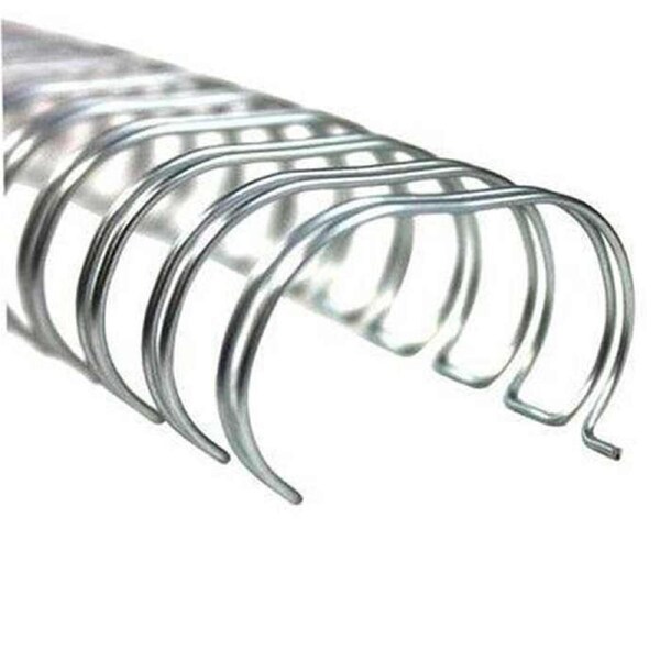 GBC Wire Binding Comb 34 Loop 6mm A4 Silver Pack 100