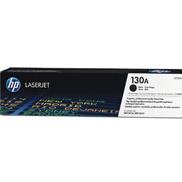 HP 130A Toner Ink Cartridge Black CF350A LaserJet Genuine