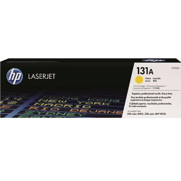 HP 131A Toner Ink Cartridge Yellow CF212A LaserJet Genuine