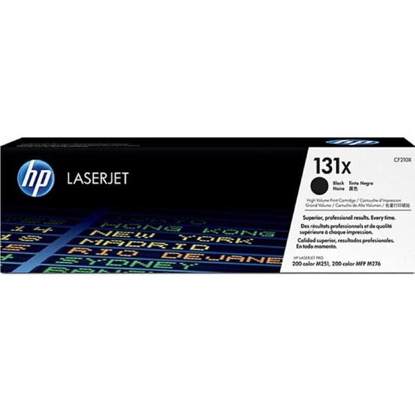 HP 131X Toner Ink Cartridge High Yield Cartridge Black CF210X