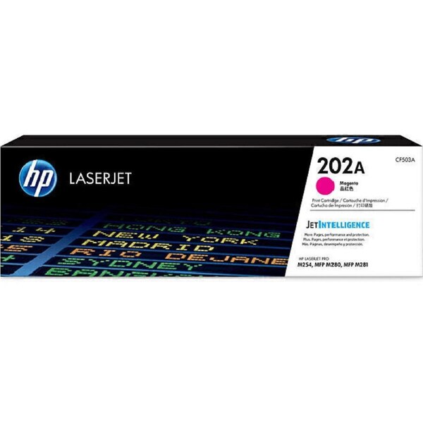 HP 202A Toner Ink Cartridge Magenta CF503A Genuine Original
