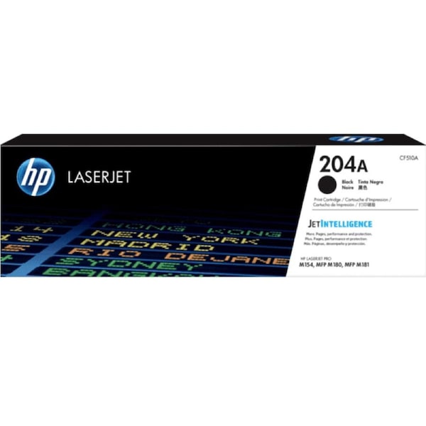 HP 204A Toner Ink Cartridge Black CF510A Genuine