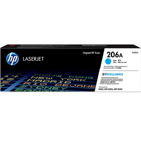 HP 206A Toner Ink Cartridge Cyan LaserJet Genuine