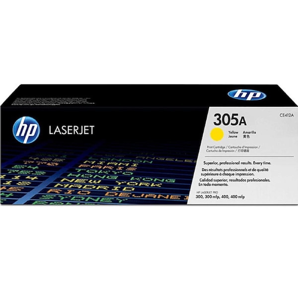 HP 305A Toner Ink Cartridge Yellow LaserJet Genuine