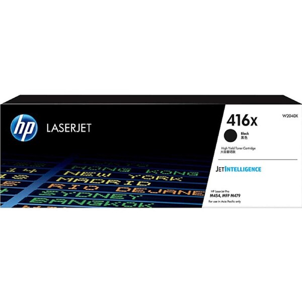 HP 416X Toner Ink Cartridge High Yield Black W2040X LaserJet Pro Genuine