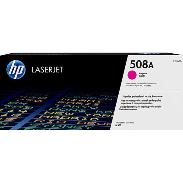 HP 508A Toner Ink Cartridge Magenta LaserJet Genuine CF363A