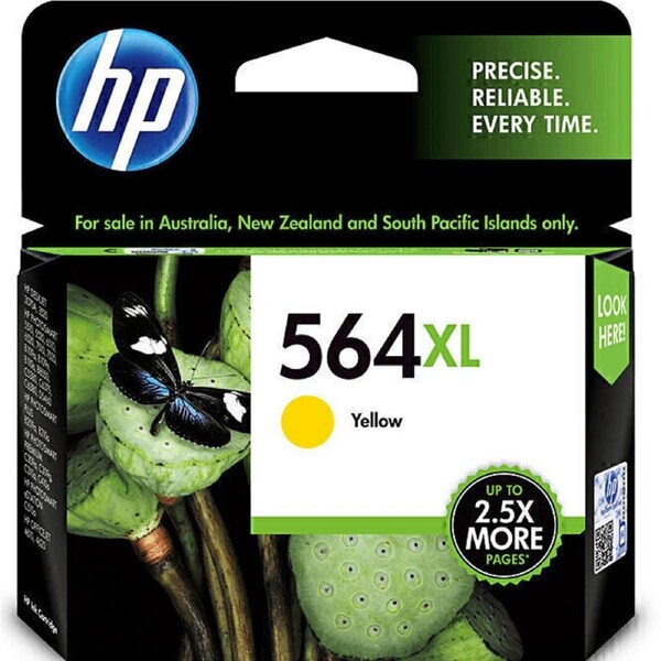 HP 564XL Ink Cartridge High Yield Yellow CB325WA