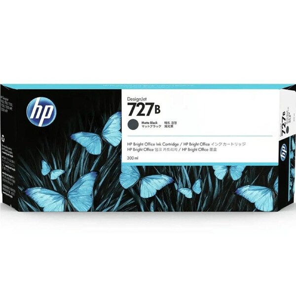 HP 727 Ink Cartridge Designjet Matte Black Genuine Original 727B