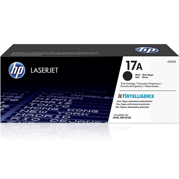 HP CF217A 17A Toner Ink Cartridge Black Genuine Original