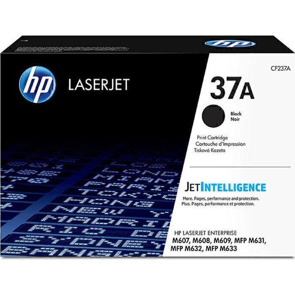 HP 37A Toner Ink Cartridge Black CF237A Genuine Original