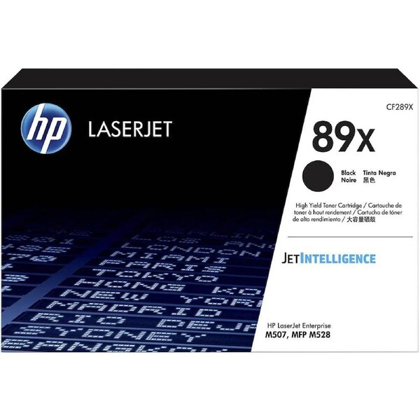 HP 89X Toner Ink Cartridge High Yield Black CF289X