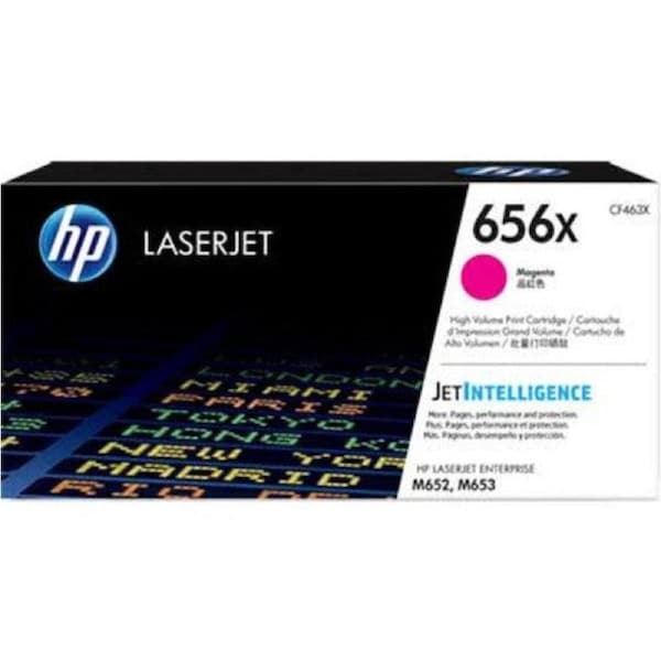 HP 656X Toner Ink Cartridge High Yield Magenta CF463X