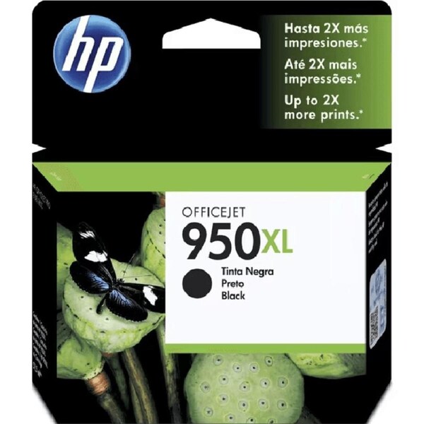 HP 950XL Ink Cartridge High Yield Black CN045AA Genuine Original