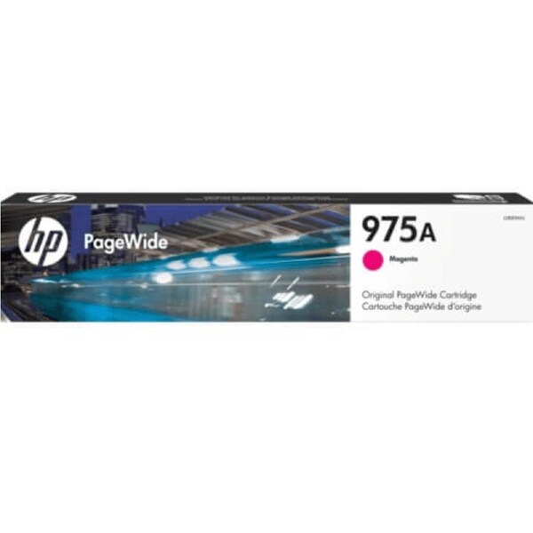 HP 975A Ink Toner Cartridge Magenta PageWide Genuine Original L0R91AA