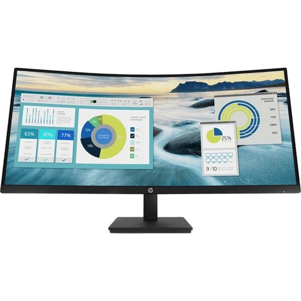 HP P34HC G4 34" UWQHD Curved Studio Monitor Wide Screen 65W USB-C