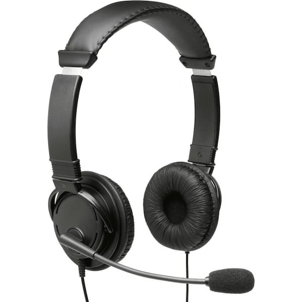 Kensington Hi-Fi Headphones With Microphone Headset Black
