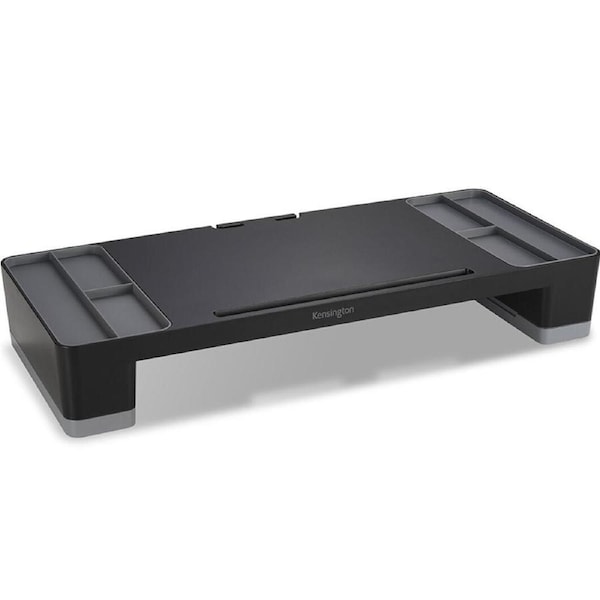 Kensington Monitor Stand Riser Stationery Compartments Organiser Cable Management