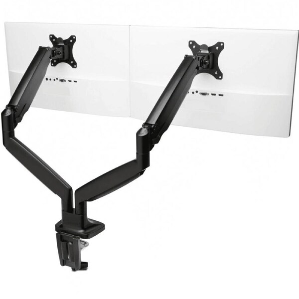 Kensington One Touch Adjustable Dual Screen Monitor Arm Mount Black