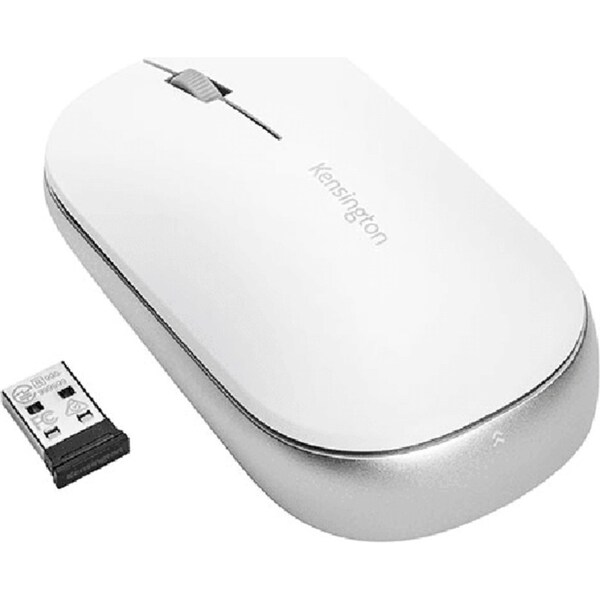 Kensington SureTrack Bluetooth Wireless Mouse White Silver 2.0