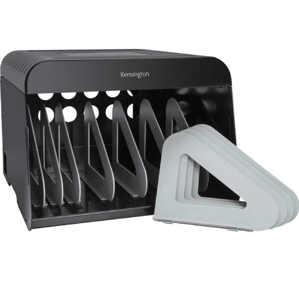 Kensington Universal Lock And Charge Station Cabinet Black