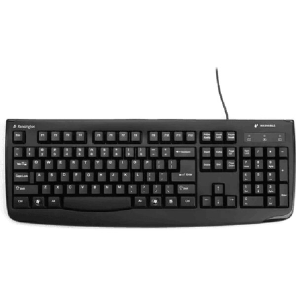 Kensington Washable Wired Keyboard Water Resistant