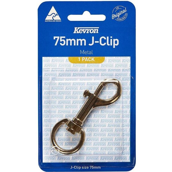 Kevron Al1057 Metal J-Clip 75mm