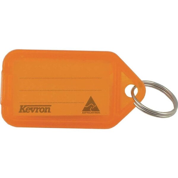 Kevron Id5 Keytags Tangerine Orange Bag 50