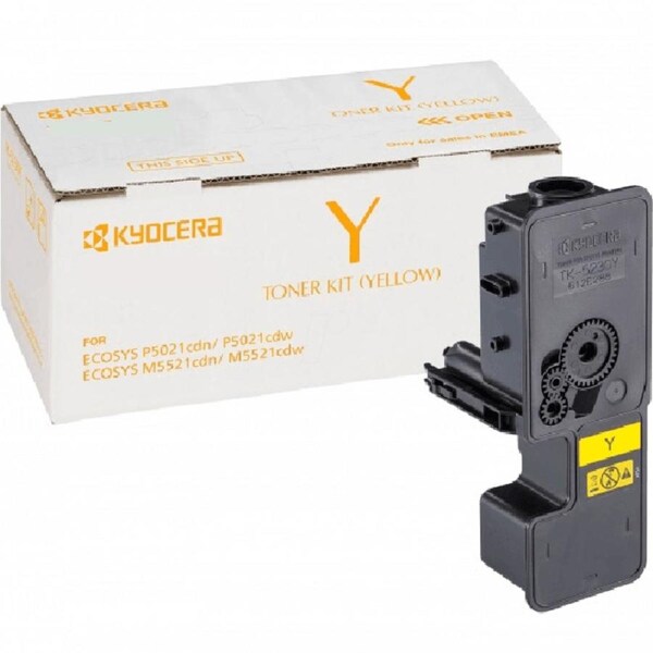 Kyocera TK-5224 Toner Ink Cartridge Yellow Genuine EcoSys TK5224