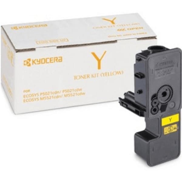 Kyocera TK5244 Toner Cartridge Yellow Genuine EcoSys 5244