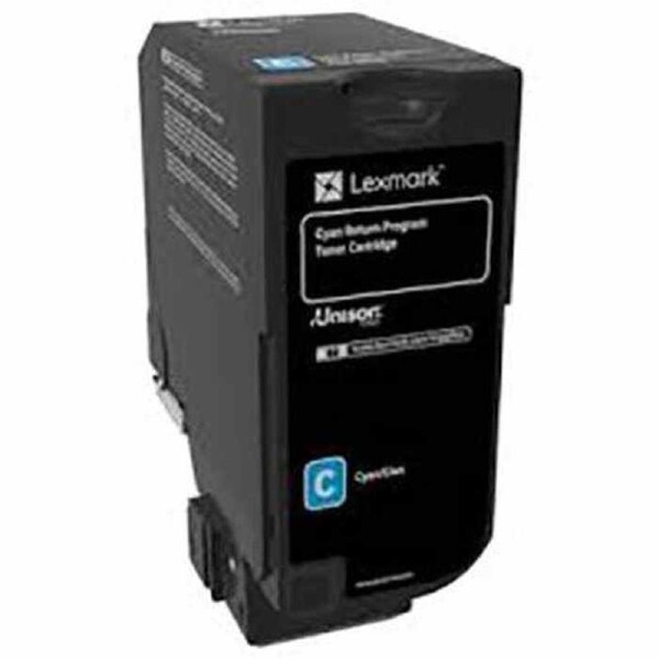 Lexmark 74C60C0 Toner Cartridge Cyan