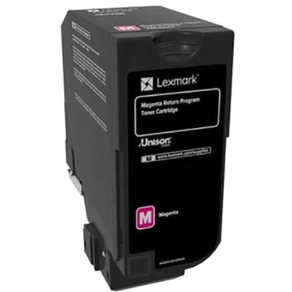 Lexmark 74C60M0 Toner Cartridge Magenta