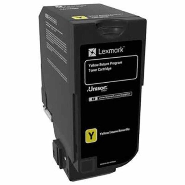 Lexmark 74C60Y0 Toner Cartridge Yellow
