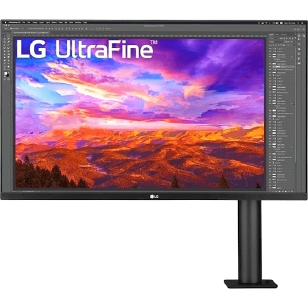 LG 32UN88A 31.5" Ultrafine Ergo 4K UHD IPS Monitor Ergonomic Arm Stand Extend/Swivel/Pivot/Height/Tilt
