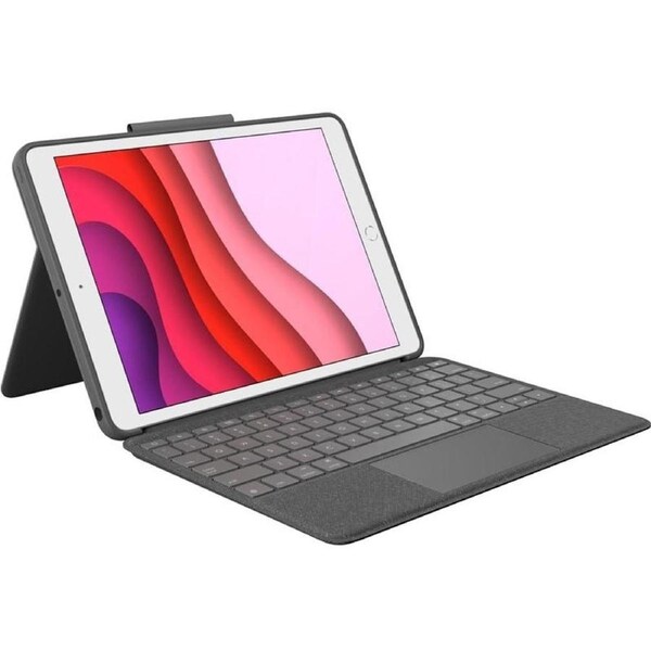 Logitech Combo Touch KeyBoard Trackpad Case For iPad 10.2" Inch 9th/8th/7th Gen