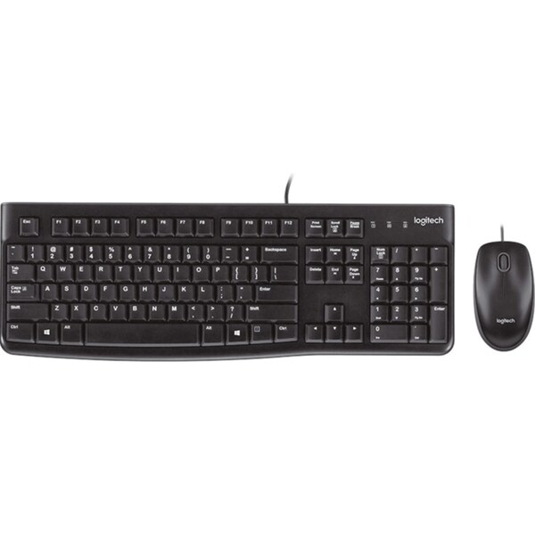 Logitech MK120 Wired Keyboard And Mouse Set