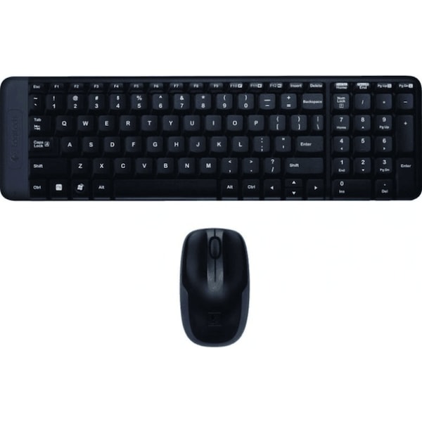 Logitech MK220 Wireless Keyboard And Mouse Combo Bundle Set