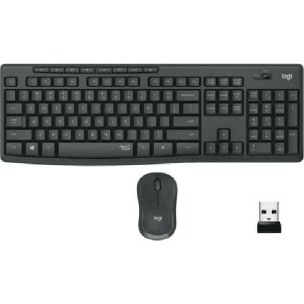 Logitech MK295 Wireless Keyboard Mouse Set Silent Quiet Keys
