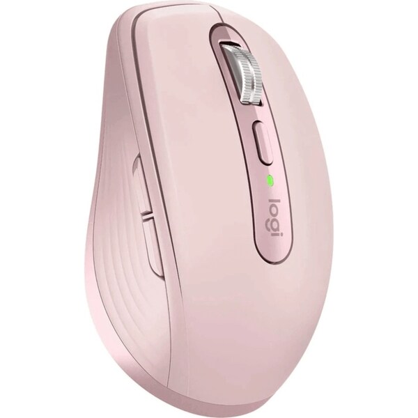 Logitech MX Anywhere 3 Ergonomic Mouse Ergo Wireless Rose Pink